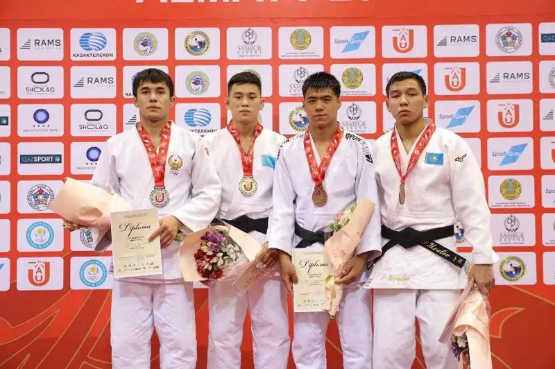 Казахстан занял первое место в общем зачете Кубка Азии по дзюдо среди кадетов и молодежи