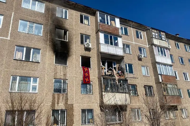 Газовый баллон взорвался в Темиртау
