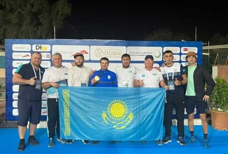 Қозоғистонлик спортчи Дубайда жаҳон Гран-приси ғолиби бўлди