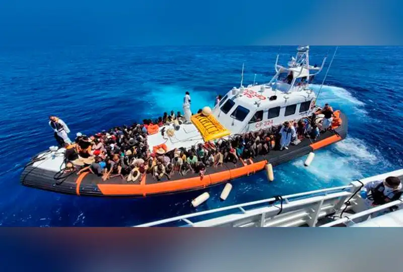 Более 40 мигрантов погибли у берегов Лампедузы в Средиземном море