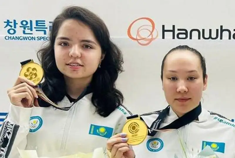 Золото ЧМ-2023 с мировым рекордом завоевали казахстанские стрелки