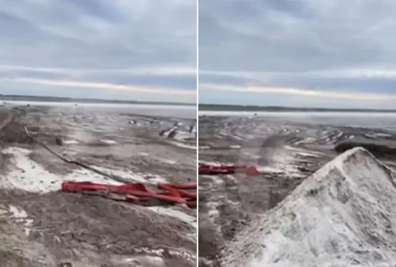 Второе розовое озеро Казахстана высыхает на глазах – ожидается выезд комиссии