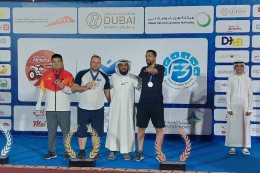 Kazakhstan claims 3rd medal at Dubai 2023 World Para Athletics Grand Prix