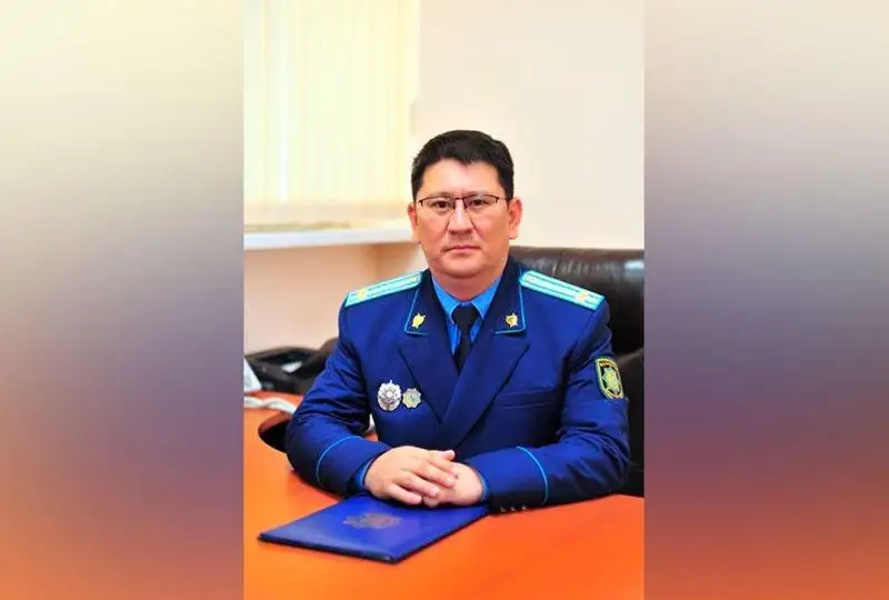 Атыраудың Исатай ауданына биылға екінші мәрте жаңа прокурор тағайындалды