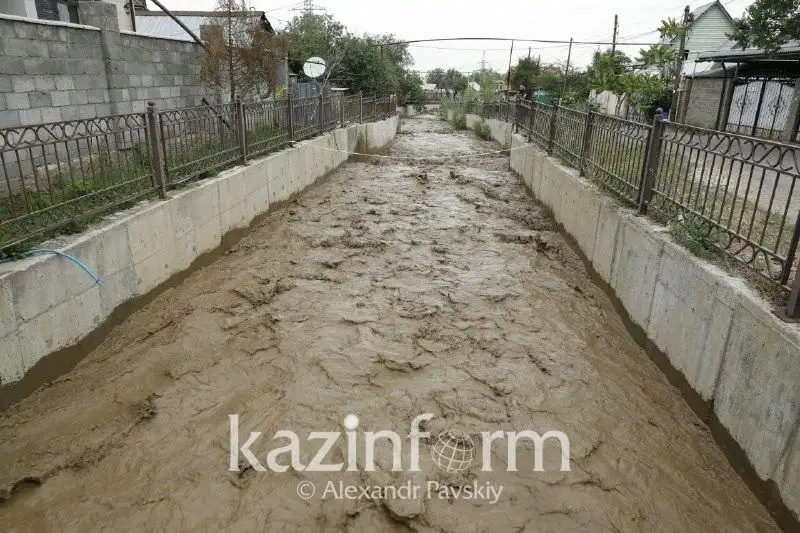 Almaty taýlarynda júrgen seldiń qaldyqtary joıylýda