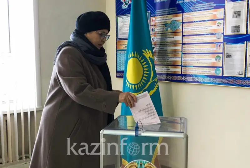 Тамара Жакупова: Я голосую за построение справедливого Казахстана