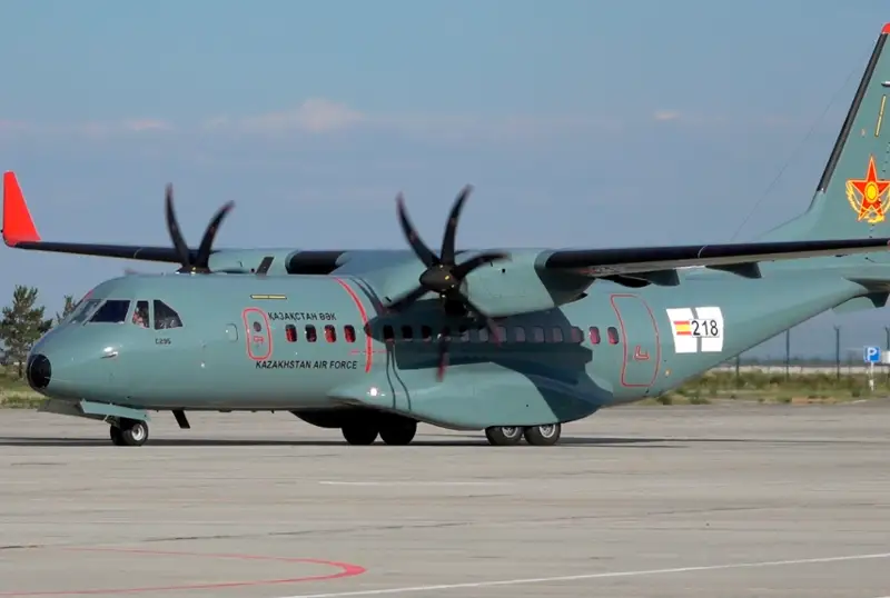 Военно-воздушные силы РК пополнились новым военно-транспортным самолетом