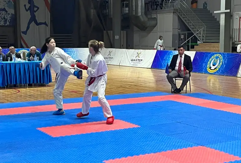 Первое место заняла команда Карагандинской области на турнире памяти каратиста Георгия Лутошкина