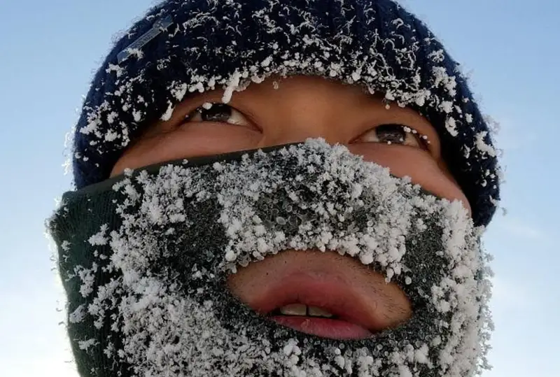 В Китае побит рекорд самой низкой температуры