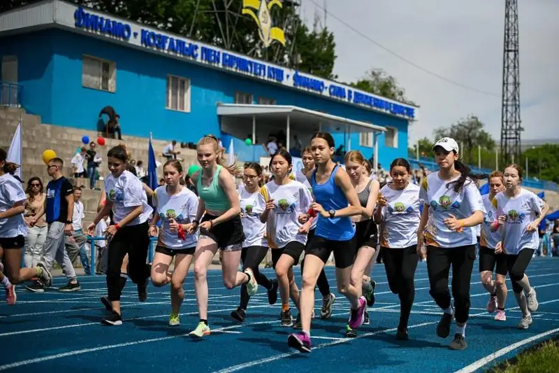 Забег Fun Run в рамках кампании «Азиатские игры для всех» состоялся в Алматы
