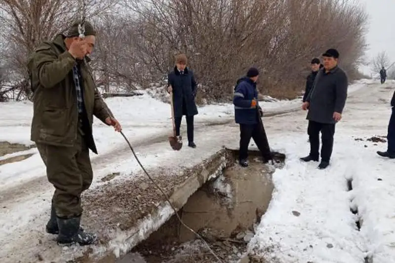 Работы по предупреждению паводков ведутся в Туркестанской области