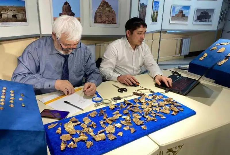 اقتوبەدە تابىلعان عۇن ءداۋىرى بۇيىمدارىن رەكونسترۋكسيالاۋ باستالدى - فوتو