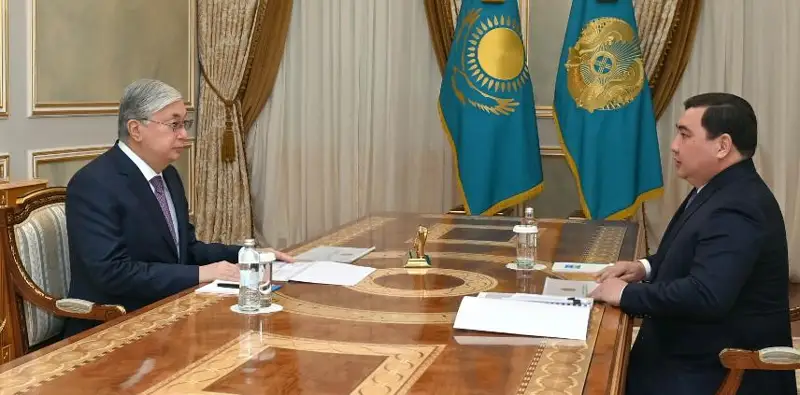 Касым-Жомарт Токаев принял председателя Агентства по делам госслужбы