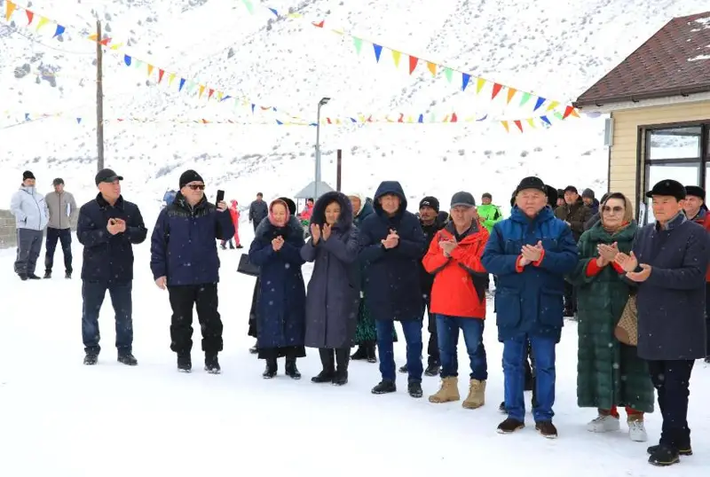 Первую в регионе горнолыжную базу открыли в Жамбылской области