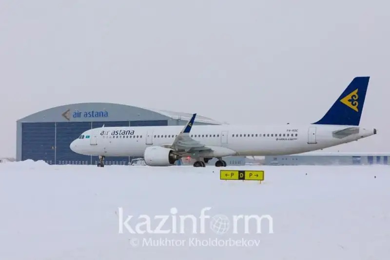 Air Astana перенесет несколько рейсов из-за ремонта в столичном аэропорту