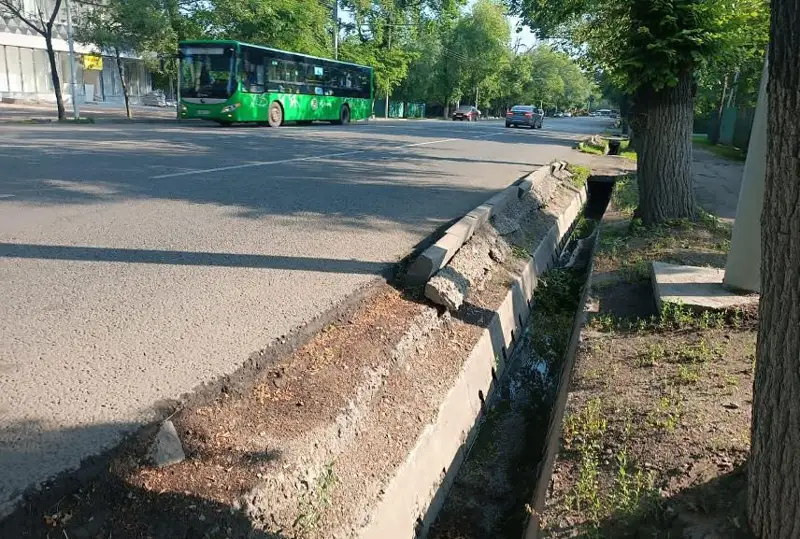 الماتىنىڭ سەيفۋللين داڭعىلىندا جول جوندەۋ جۇمىستارى باستالدى