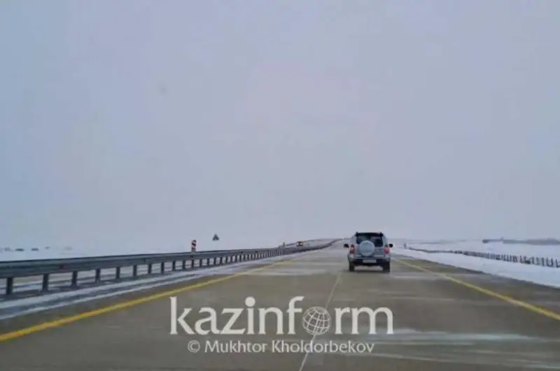 Ограничения движения сняты на 11 участках республиканских трасс