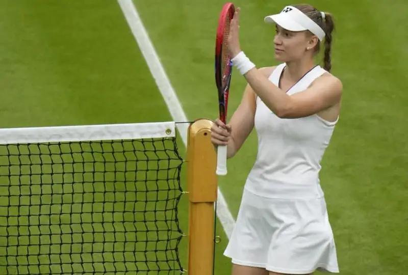 Елена Рыбакина - о первой победе на Уимблдоне: Я немного нервничала