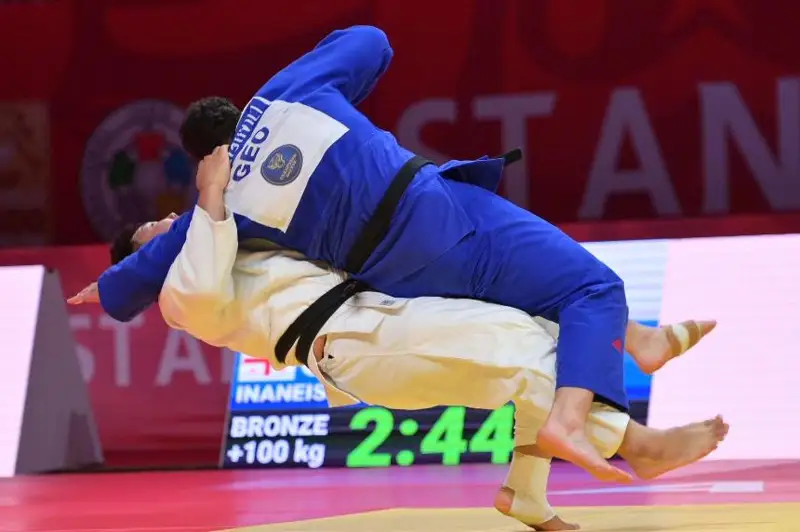 Qazagstan Barysy Grand Slam турнири: Қозоғистон дзюдочилари яна учта бронза медалини қўлга киритди