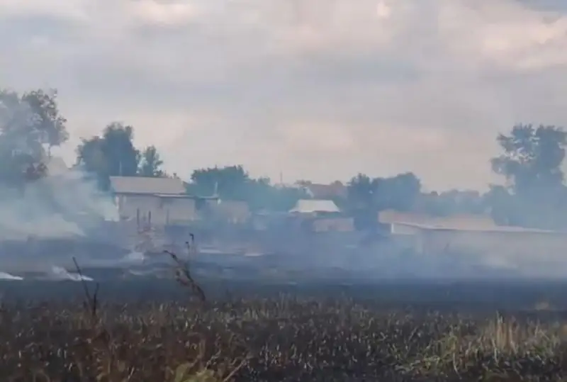Эвакуированные из-за возгорания камыша костанайцы вернулись в свои дома