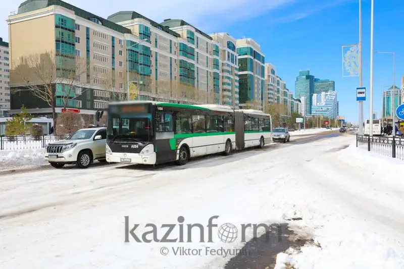 Движение пяти автобусных маршрутов временно изменили в Астане