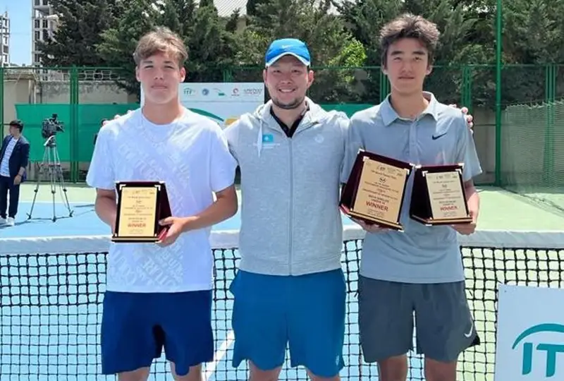 Қазақстандық жасөспірім теннисші Бакуде абсолютті чемпион болды