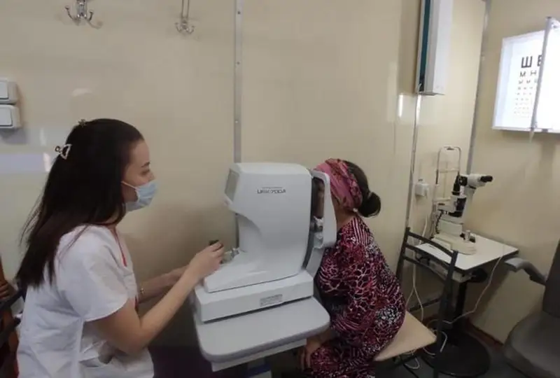 Медицинскую помощь получили жители отдаленных сел Карагандинской области