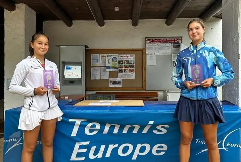 Германиядаги мусобақада қозоғистонлик ёш теннисчилар ғолибликни қўлга киритди