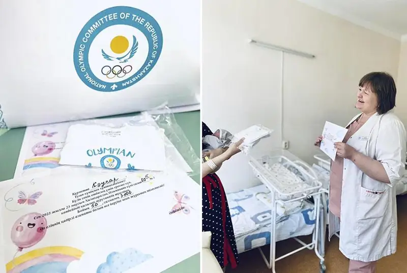 Рожденные олимпийцами: сюрприз устроили малышам в столичном роддоме