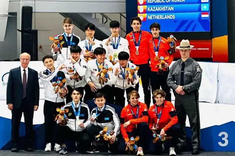 Ýnıversıadada qazaqstandyq short-trekshiler ekinshi ret kúmis medal aldy