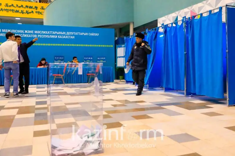 57 граждан удалили с избирательных участков во время выборов - МВД РК