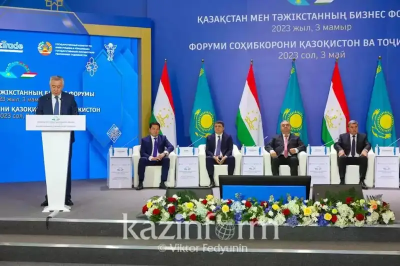 Қозоғистон Тожикистонга 60 турдаги товар экспортини ошириш имкониятига эга