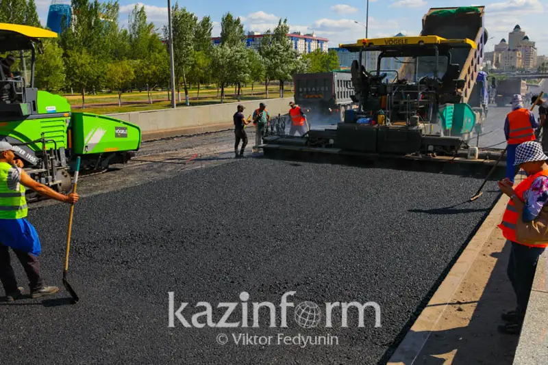 446 км дорог отремонтируют в Костанайской области