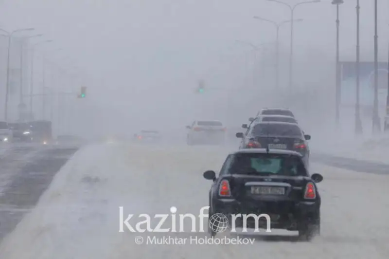 Аким Петропавловска обратился к жителям города из-за непогоды