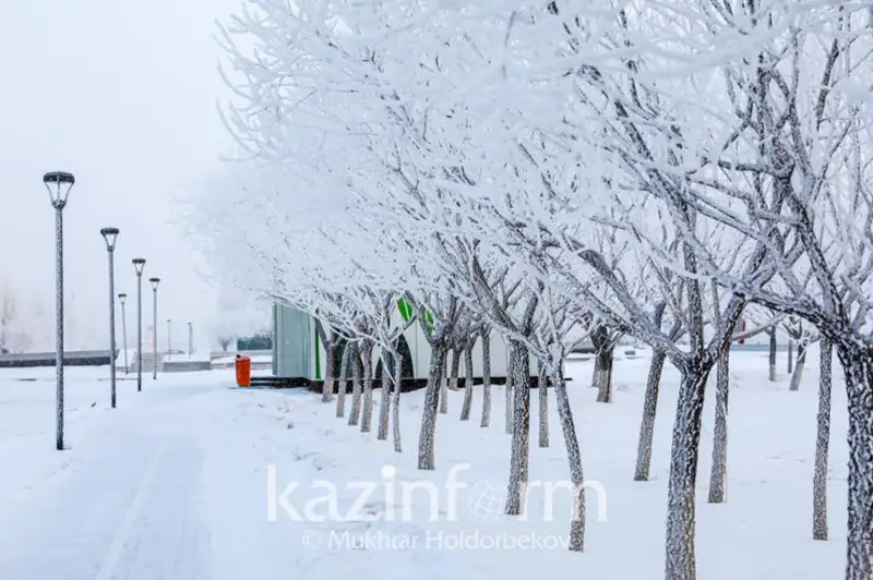 Эртага Қозоғистоннинг бир қатор ҳудудларида 40 даражагача совуқ бўлади – Қазгидромет
