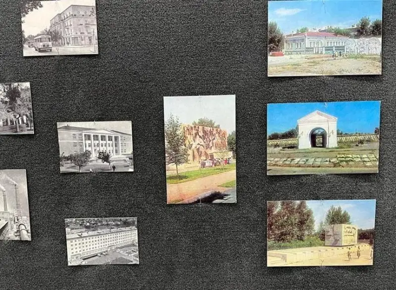 Выставка открыток и значков открылась в Семее