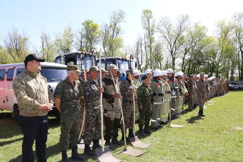 На 78% обновили технику в лесхозах Жамбылской области