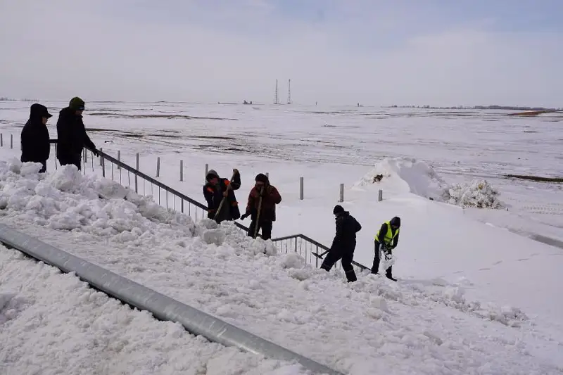 Круглосуточное дежурство организовано на паводкоопасных участках автодорог республиканского значения