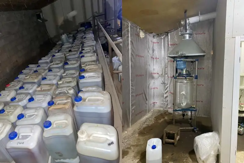 Крупная нарколаборатория ликвидирована в Алматинской области