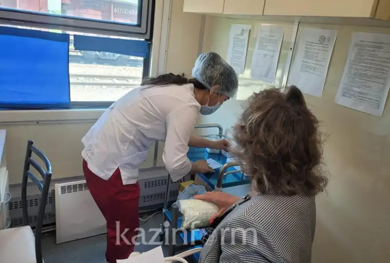 Высоко оценили работу поезда «Саламатты Қазақстан» жители Алтайского района ВКО