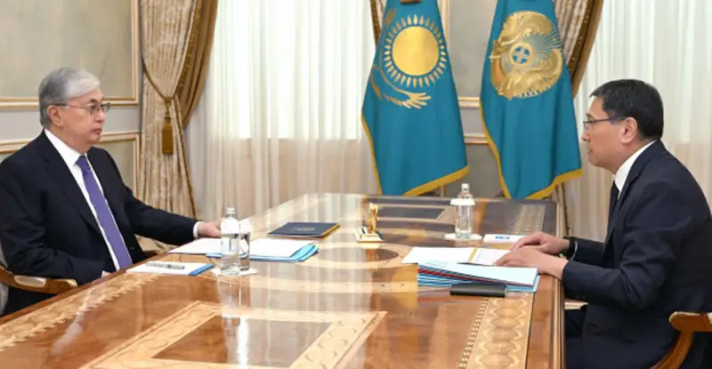 Президент Алматы қаласының әкімі Ерболат Досаевты қабылдады
