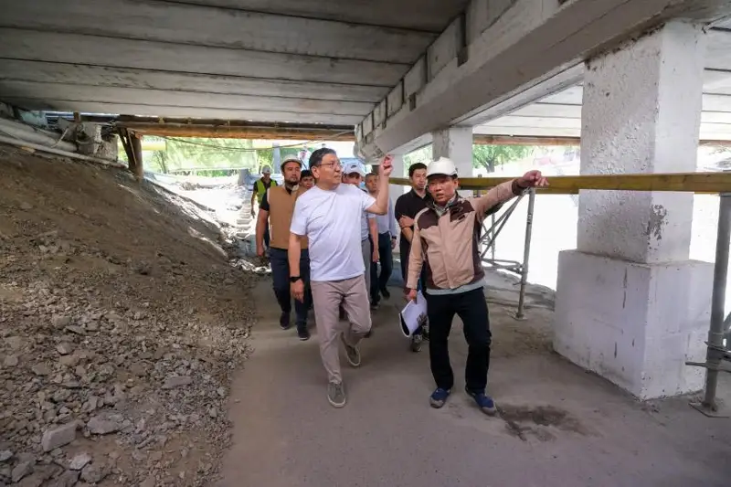 Almaty ákimi qurylysy uzaqqa sozylǵan nysandardy aralap kórdi
