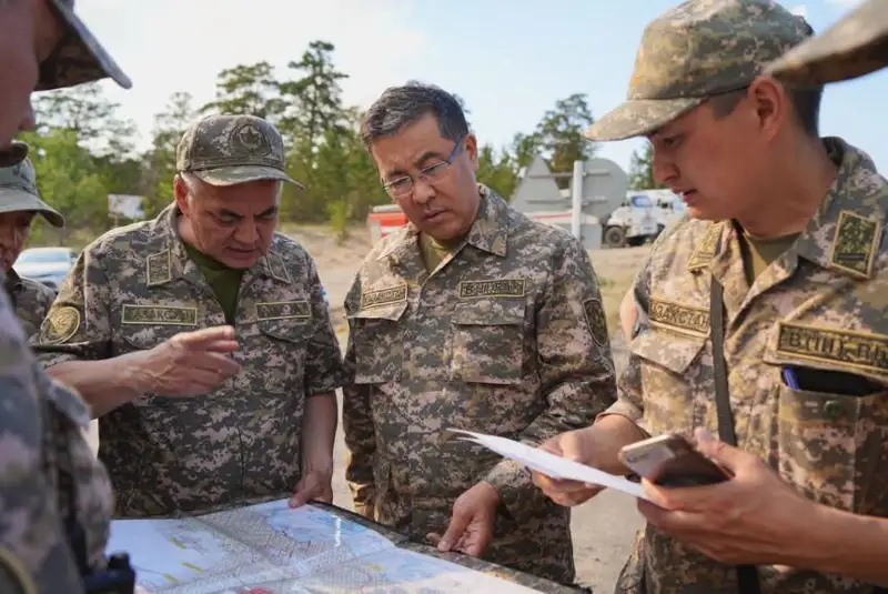 Абай вилоятидаги ёнғин майдони сезиларли даражада қисқарди – Нурлан Уранхаев