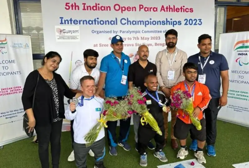 Қозоғистонлик параатлетчилар Ҳиндистонда совринли ўринларни эгаллади