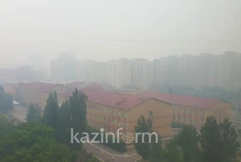Búgin Astana men Almatyda aýa lastanýy yqtımal