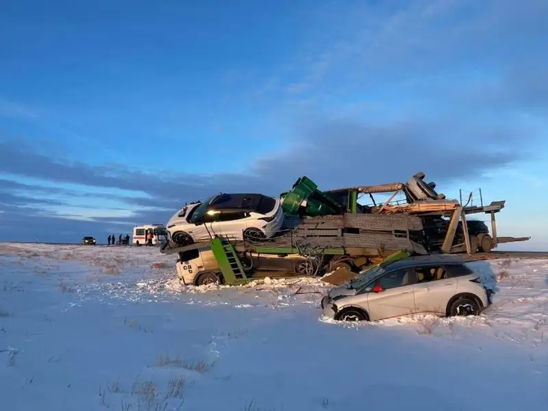 Гражданин Таджикистана погиб в ДТП в Актюбинской области