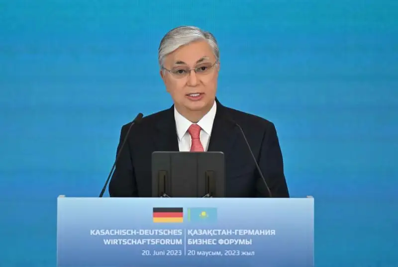 Президент РК: Сделка на $50 млрд по производству зеленого водорода - один из крупнейших проектов в мире