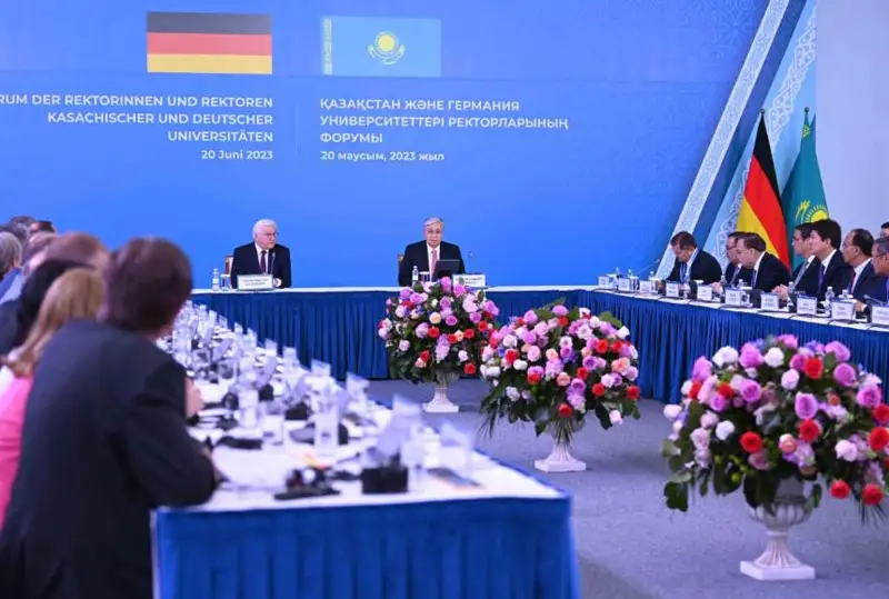 Qazaqstan men Germanııa ýnıversıtetteri birqatar kelisimge qol qoıdy
