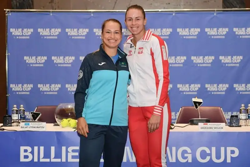 Теннис бўйича Қозоғистон – Польша учрашувига қуръа ташланди