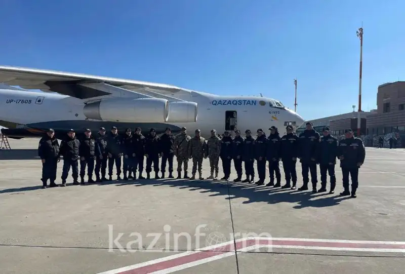 Қазақстанның гуманитарлық жүк тиеген ұшағы Газиантепке қонды